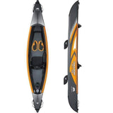 Aqua Marina Inflatable Kayak Aqua Marina - Tomahawk AIR-K 375 1-person DWF High-end kayak, Double action pump, Zip backpack  (paddle excluded)