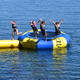 Rave Sports - Water Trampoline Aqua Jump 150 w/Launch and Log