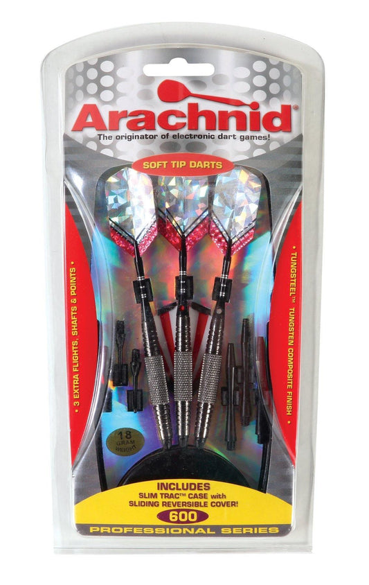 Arachnid Darting ARACHNID - Tungsteel 18-Gram 3-Pack Soft Tip Dart Set - SFP600