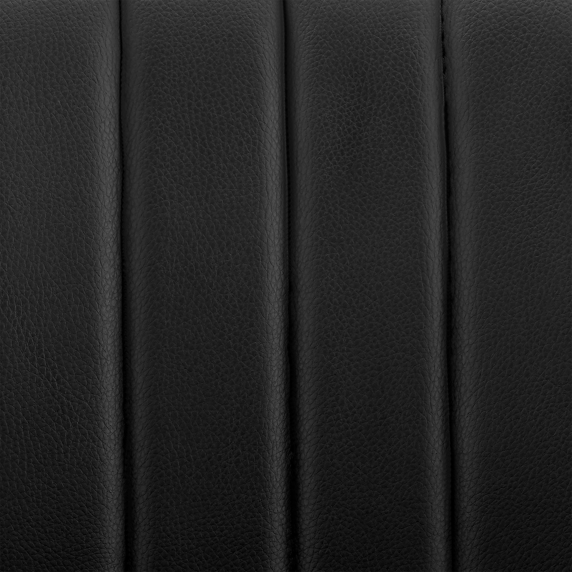 Armen Living Barstool Armen Living - Brock Adjustable Gray Faux Leather and Walnut Wood with Black Finish Bar Stool | LCBCBAWABLGR