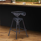 Armen Living Barstool Armen Living - Osbourne Adjustable Barstool in Industrial Copper Metal finish | LCOSSTRECO26