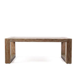 Armen Living Outdoor Coffee Table Armen Living | Paradise Outdoor Light Eucalyptus Wood Coffee Table | LCPRCOLT
