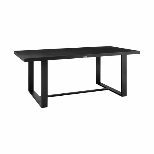Armen Living Outdoor Dining Table Armen Living | Alegria Outdoor Patio Dining Table in Aluminum | LCAFDIBL