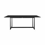 Armen Living Outdoor Dining Table Armen Living | Cayman Outdoor Patio Dining Table in Aluminum | LCCCDISQBL