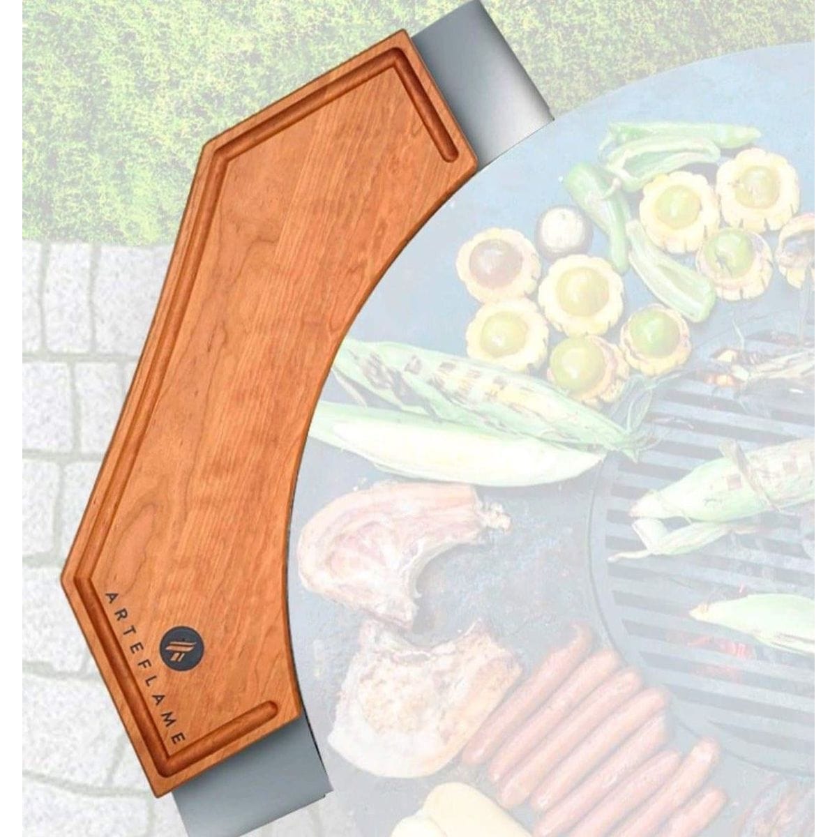 Arteflame Arteflame Wood Cutting Board - Cherry For 30" Grills