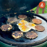Arteflame GREEN EGG STYLE / KAMADO STYLE SOLID PLANCHA GRIDDLE INSERTS