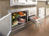Alfresco ARXE-42 Under-Grill Refrigerator, Built-In, 42-Inch