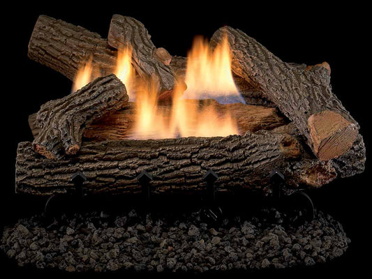 Astria 18-inches Astria - Chestnut Hill Logs, Dual-Flame Vent-Free Gas Logs (LOGS ONLY) | CHESTNUTH