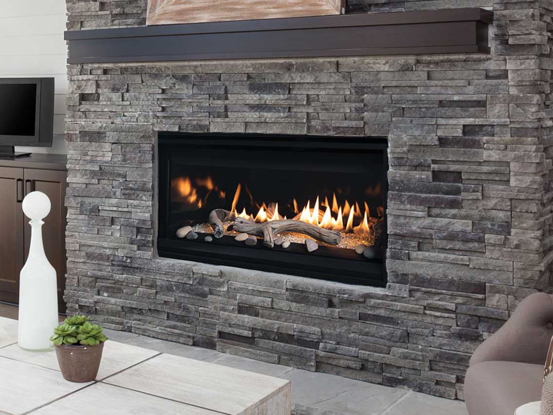 Astria 45-inch Astria - Compass DLX Linear Direct-Vent Electronic Ignition Fireplace | COMPASSDLX45TEN