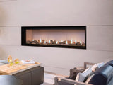 Astria 84-inch Astria - Allume DLX Direct Vent Gas Fireplace | Contemporary | Front-View