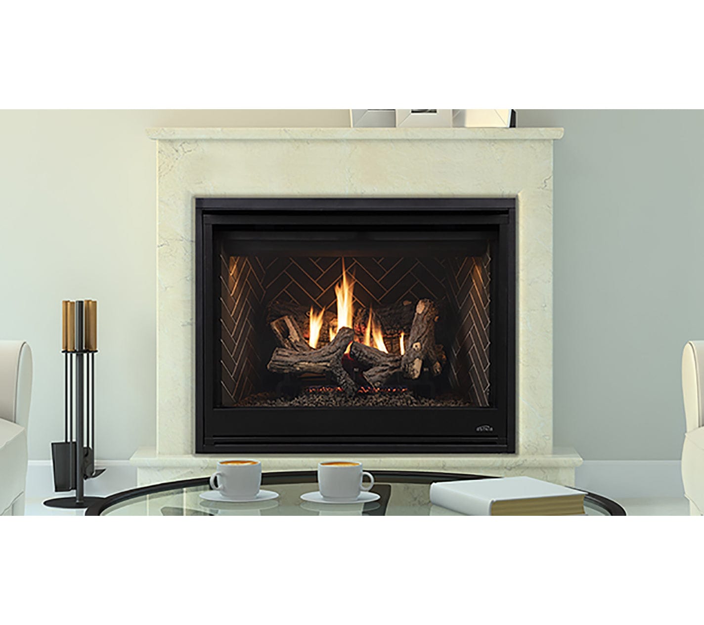 Astria Astria - Altair DLX 40" Direct-Vent Gas Fireplaces | ALTAIRDLX40