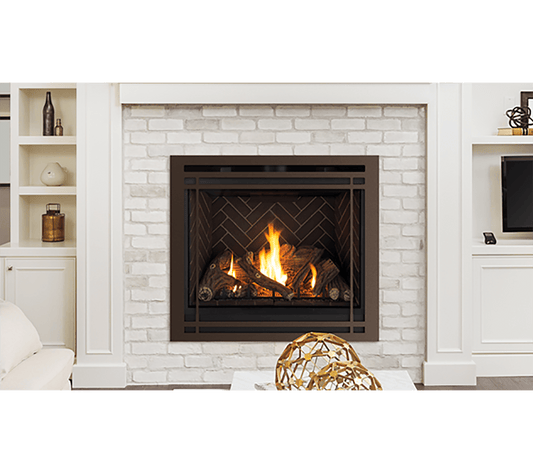 Astria Astria - Gemini DLX 45" Direct-Vent Gas Fireplace | GeminiDLX45