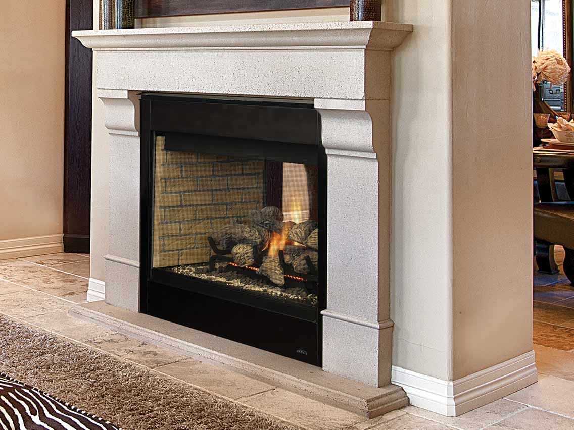 Astria Astria Libra 40" Direct-Vent Multi-View Fireplace | See-Through