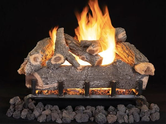 Astria Superior 24 Inch Smoky Weathered Oak Vented Gas Logs