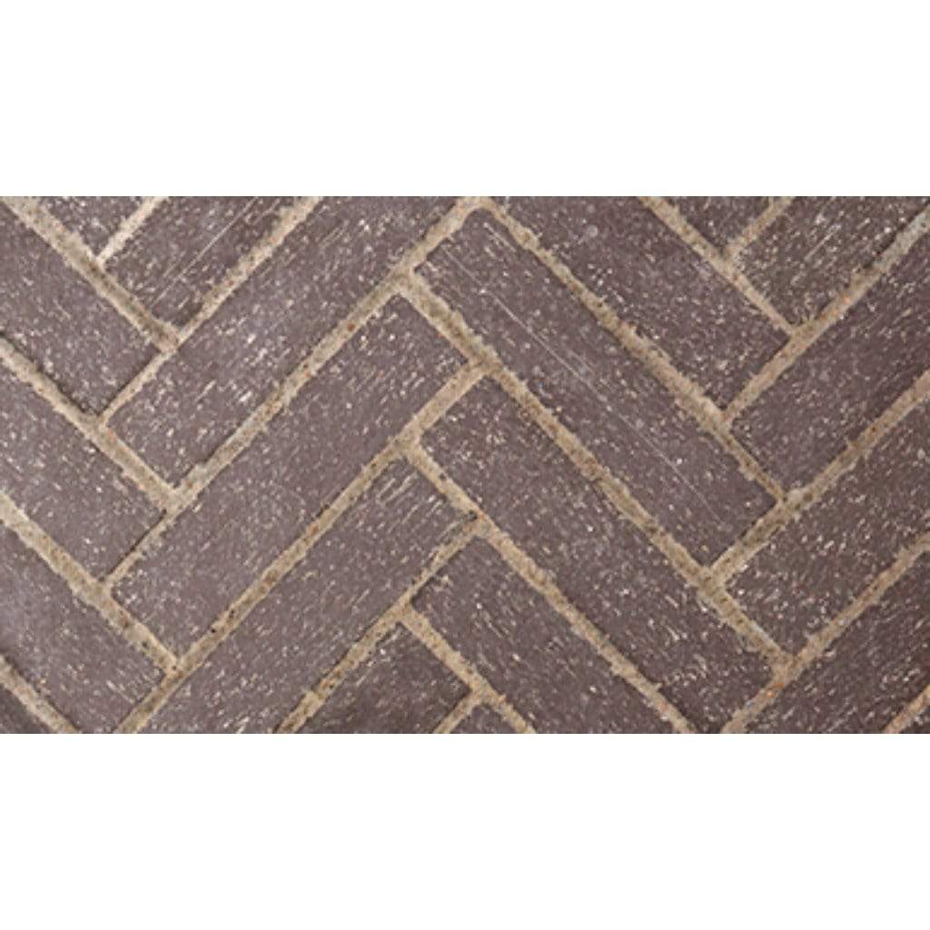 Astria Superior Masonry 36" Midnight Split Herringbone Brick Liner MOSAIC36MISH