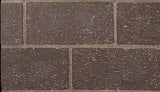 Astria Superior MOSAIC50MIFS 50 Inch Mosaic Masonry Brick, Midnight Full Stacked, Midnight