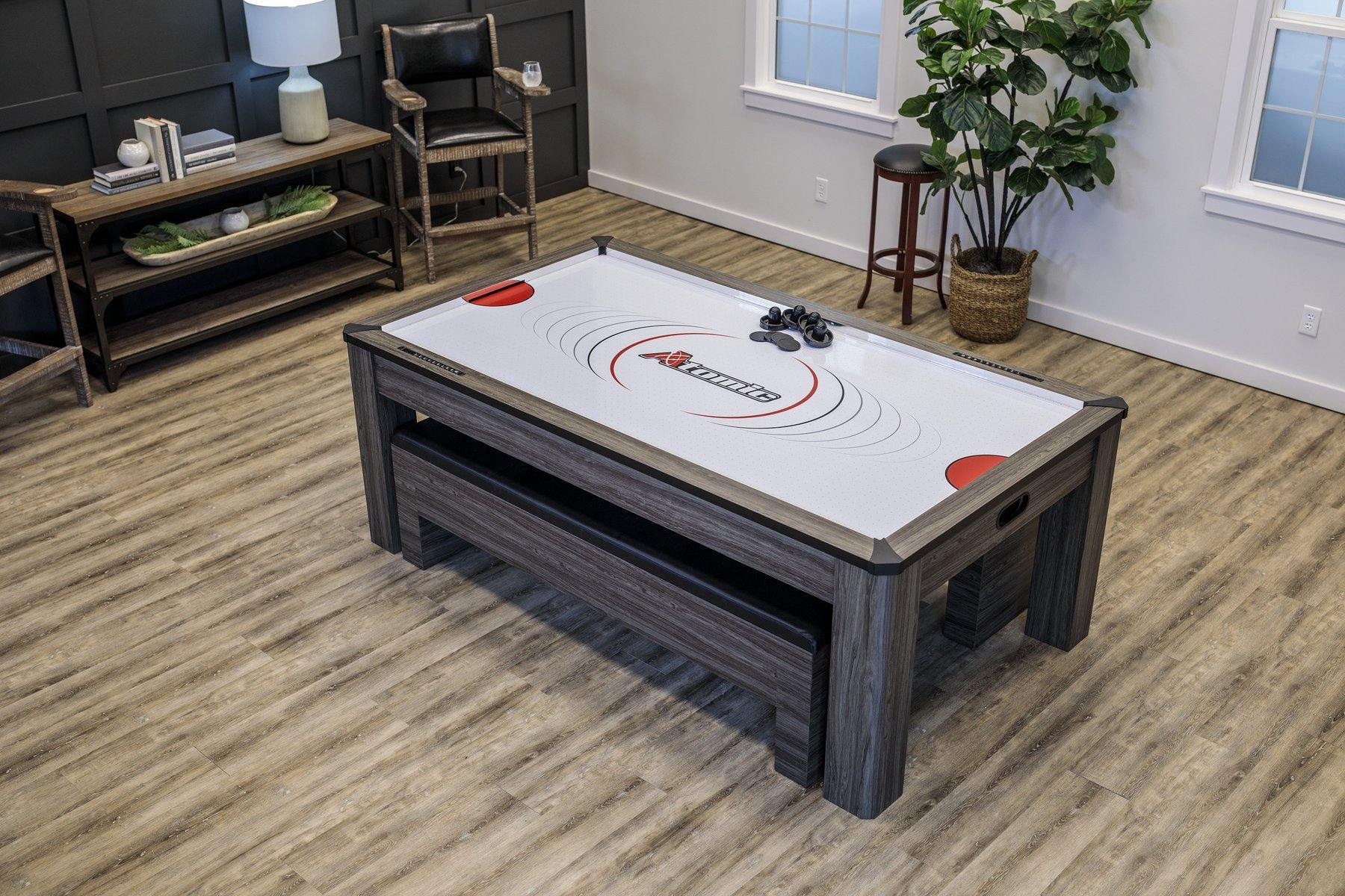Atomic Gameroom ATOMIC - 84" Northport Air Hockey - TT - 3-In-1 Dining Table - G05305W