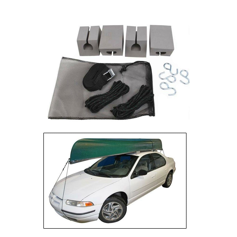 Attwood Marine Roof Rack Systems Attwood Canoe Car-Top Carrier Kit [11437-7]