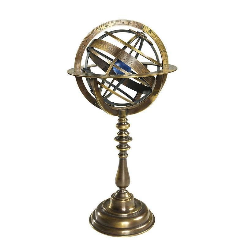 Authentic Models Americas Office Decor Authentic Models Americas Bronze Armillary Dial