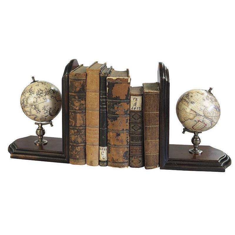 Authentic Models Americas Office Decor Authentic Models Americas Globe Bookends