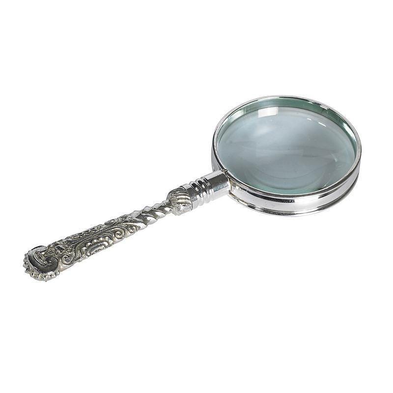 Authentic Models Americas Office Decor Authentic Models Americas Rococo Magnifier, Silver
