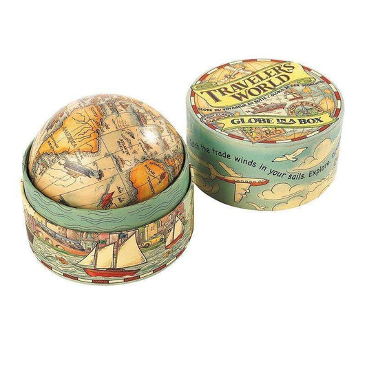 Authentic Models Americas Office Furniture Authentic Models Americas Traveler's World Globe In Box
