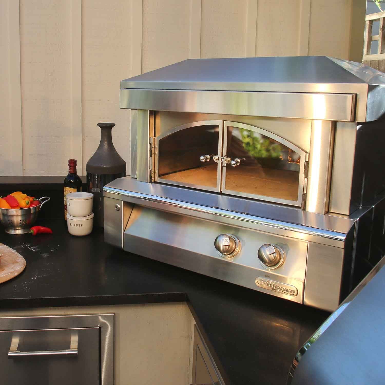 Alfresco AXE-PZA Countertop Pizza Oven, 30-Inch