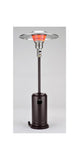 90" Tall Commercial Patio Heater in Black | BURN-2400-BLK