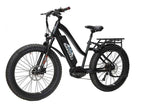 Bakcou E-Bikes Matte Black / 14.5ah(Standard) BAKCOU - MULE STEP-THROUGH (ST) 24" TIRES E-Bikes