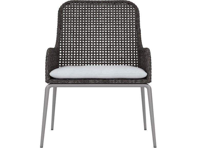 Bernhardt Outdoor Dining Chairs 6032-002 Bernhardt Exteriors X01-561W Antilles Outdoor Wicker Arm Chair