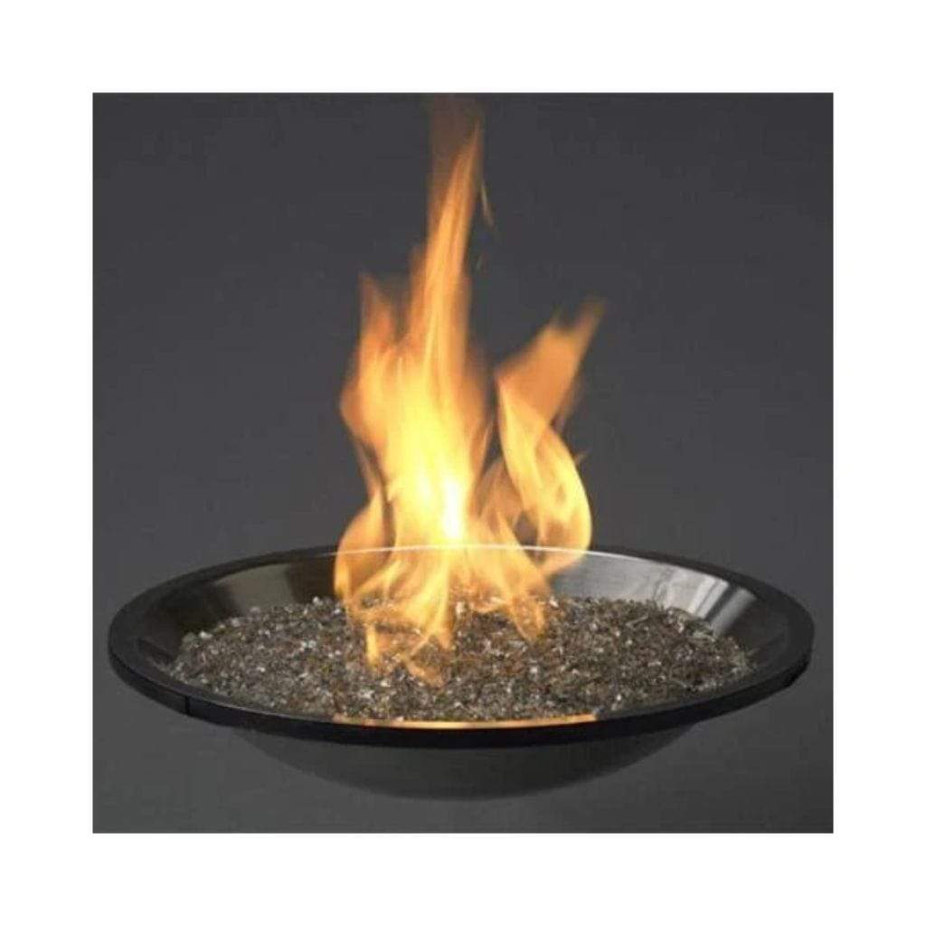 Outdoor Greatroom - 20" Round Crystal Fire Plus Gas Burner - CFP20-K