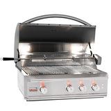 Blaze Gas Grills Blaze Professional LUX 34-Inch 3-Burner | Free Standing | Natural Gas or Propane | Gas Grill With Rear Infrared Burner - BLZ-3PRO