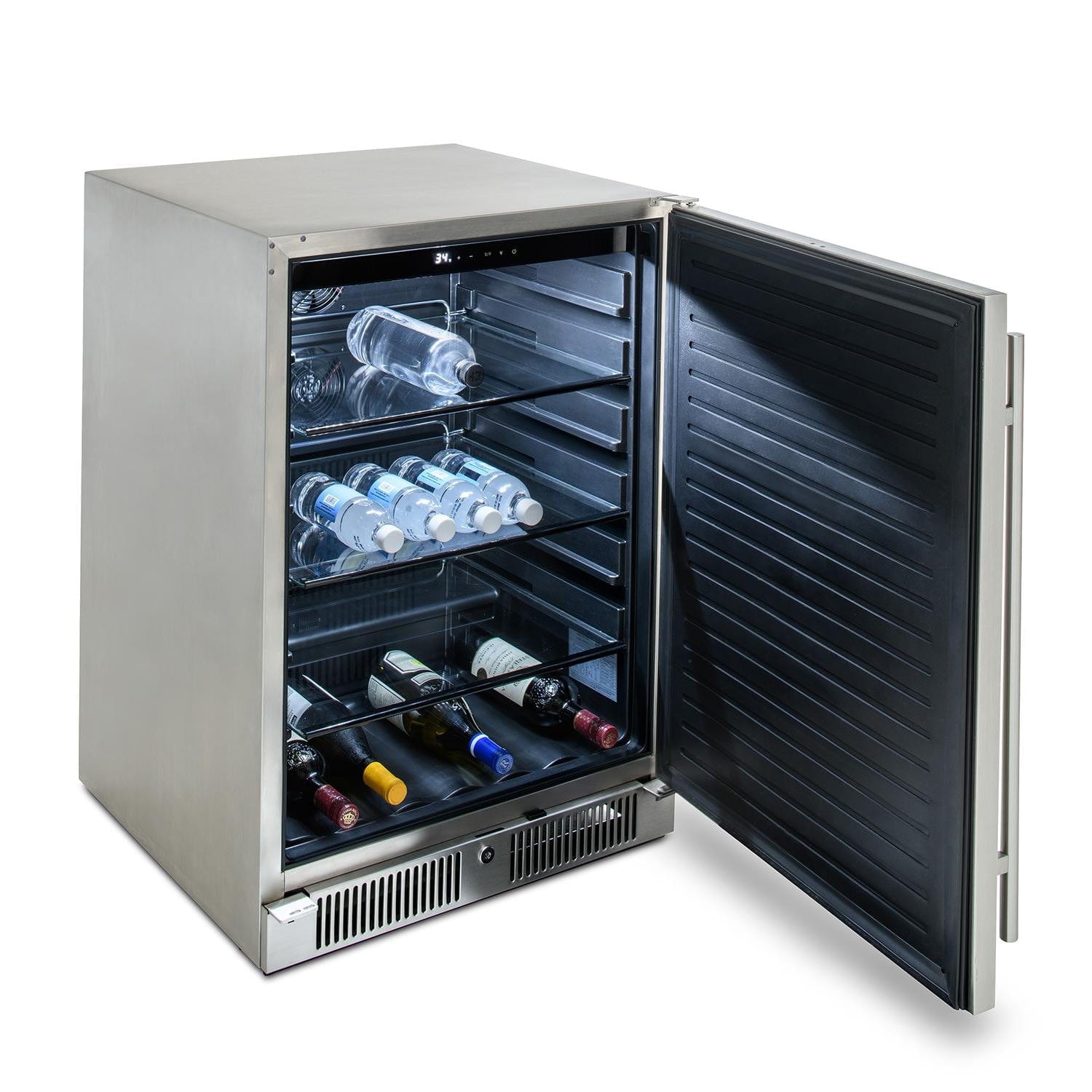 Blaze Refrigerators Blaze 24-Inch 5.5 Cu. Ft. Outdoor Rated Compact Refrigerator - BLZ-SSRF-5.5
