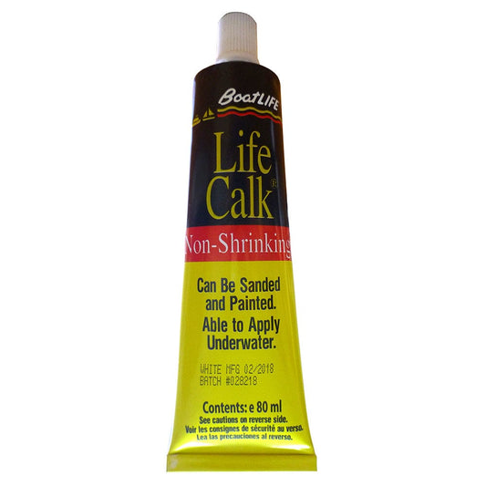 BoatLIFE Adhesive/Sealants BoatLIFE Life-Calk Sealant Tube - Non-Shrinking - 2.8 FL. Oz - White [1030]