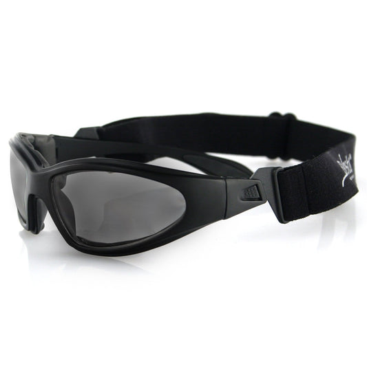 Bobster Apparel : Eyewear - Goggles Bobster GXR Sunglasses-Matte Black Frame with Smoked Lens