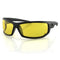 Bobster Apparel : Eyewear - Sunglasses Bobster AXL Sunglasses-Black Frame-Anti-fog Yellow Lens
