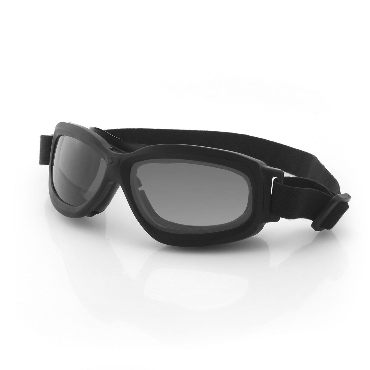 Bobster Apparel : Eyewear - Sunglasses Bobster Bravo 2 Ballistic Goggle-Blk Frame-3 Anti-fog Lenses