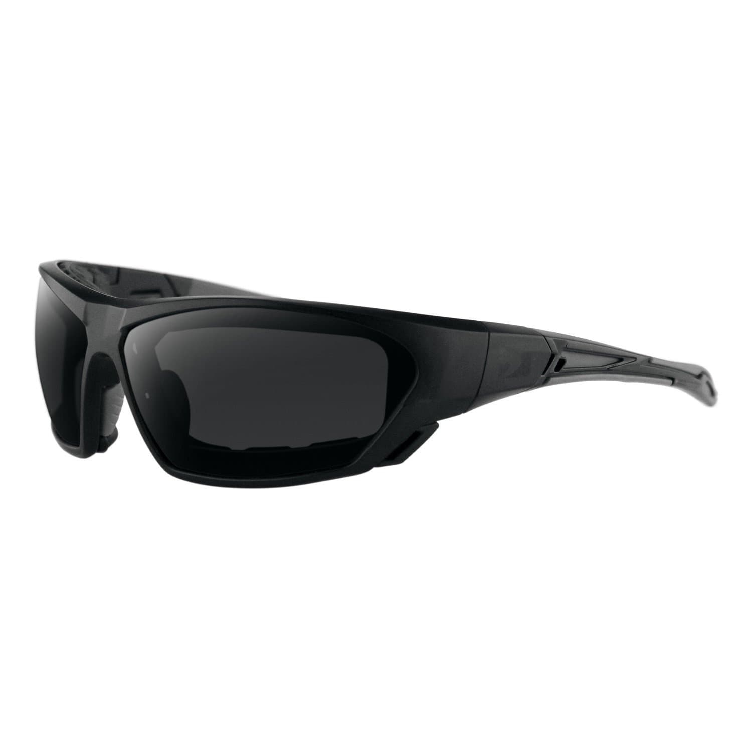 Bobster Apparel : Eyewear - Sunglasses Bobster Crossover Sunglasses Matte Black Frame Smoked Lens