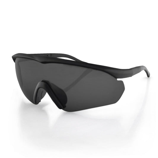 Bobster Apparel : Eyewear - Sunglasses Bobster Delta Ballistics Shooting Glass Z87-Blk Frame-3 Lens