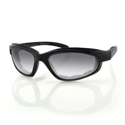 Bobster Apparel : Eyewear - Sunglasses Bobster Fatboy Photochromic Sunglasses-Gloss Black Frame