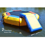 Island Hopper Water Trampolines - Island Bouncer Slide  water bouncer slide attachment - BOUNCERSLIDE