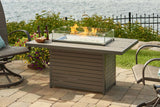 Outdoor Greatroom - Brooks Rectangular Gas Fire Pit Table - BRK-1224-19-K