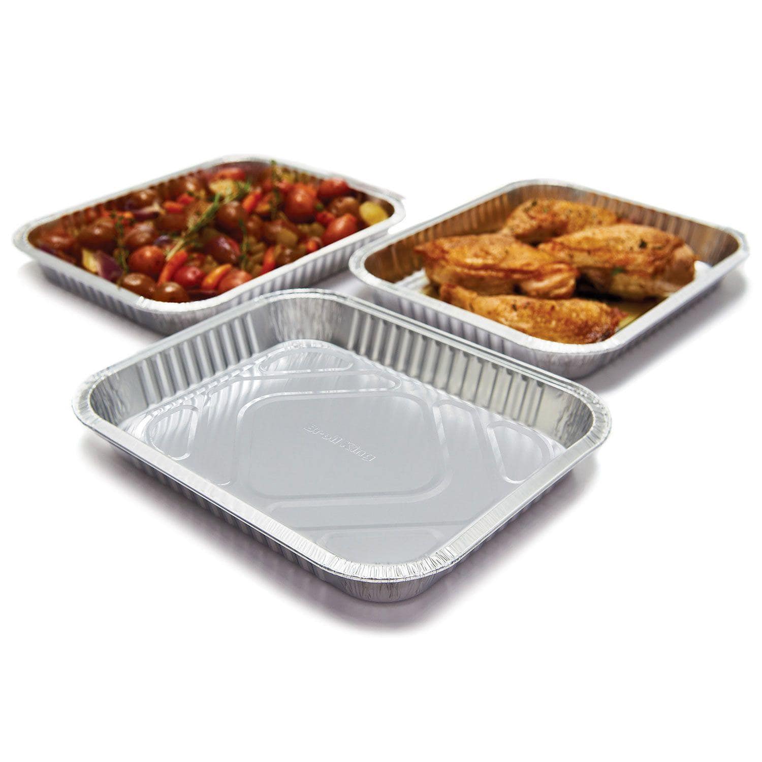 Broil King Broil King Accessories Broil King 13-Inch x 10-Inch Drip Pan Grease Tray Liners - Set of 3
