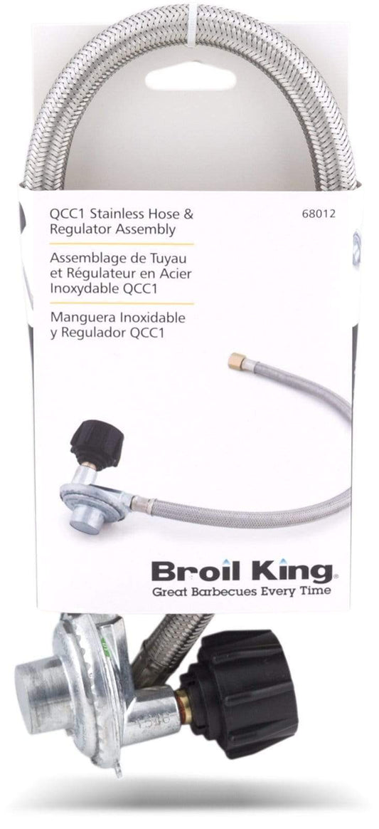 Broil King Broil King Accessories HOSE - QCC1 HOSE & REG - SS BRAID