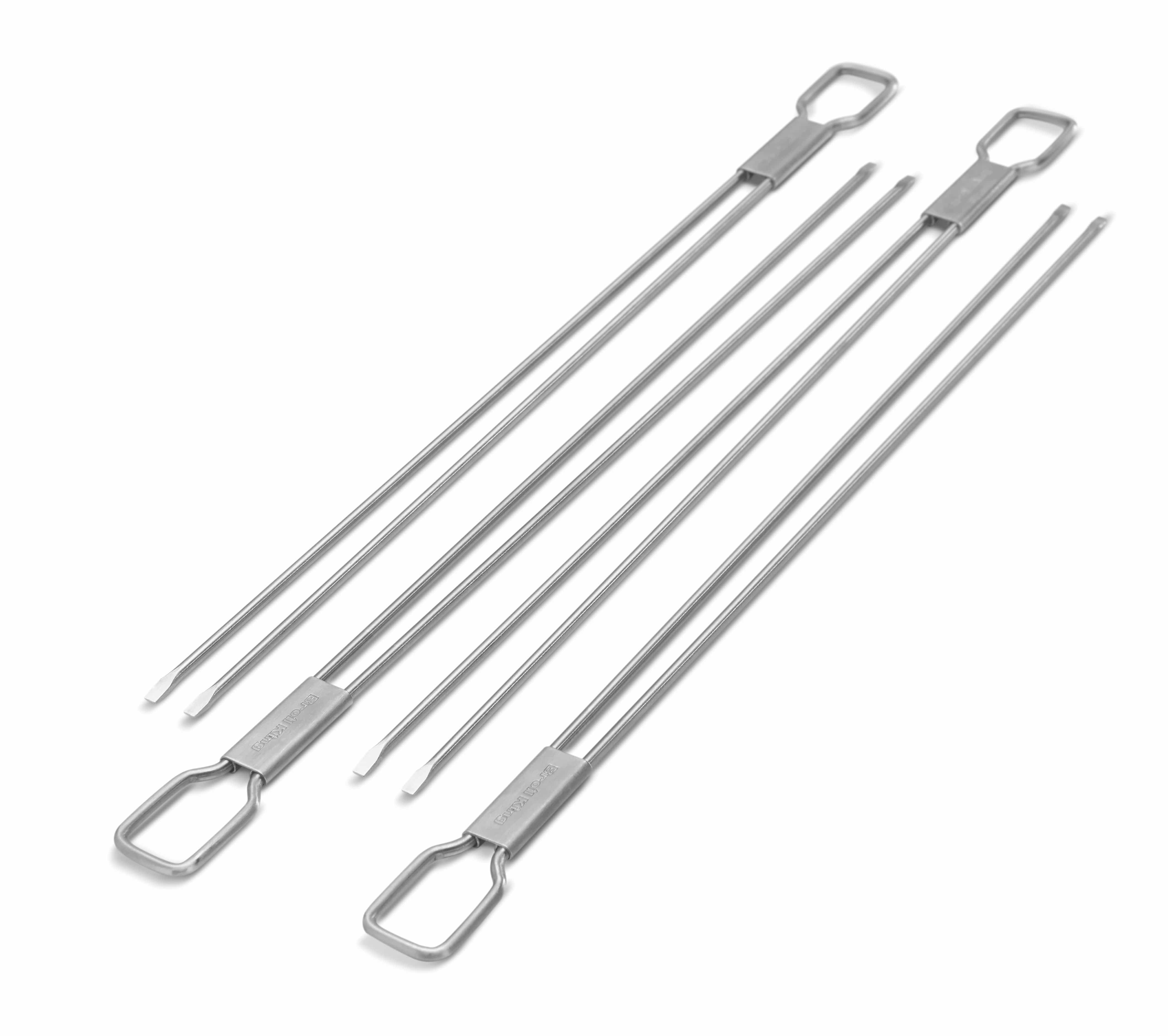 Broil King Broil King Accessories SKEWERS - DUAL PRONG - 4 PCS - SS