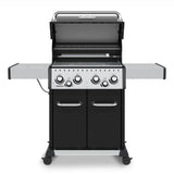 Broil King Freestanding Grill Broil King BR-490 Baron 490 Pro 4-Burner Gas Grill with Rotisserie and Side Burner, 57-Inches
