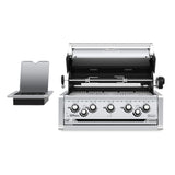 Broil King Freestanding Grill Broil King IMP-590BI Imperial 590 5-Burner Built-In Grill with Side Burner, 32-Inches