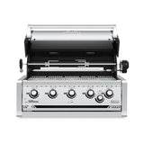 Broil King Freestanding Grill Broil King IMP-S570 Imperial S570 Stainless Steel 5-Burner Built-In Gas Grill Head, 37-Inches