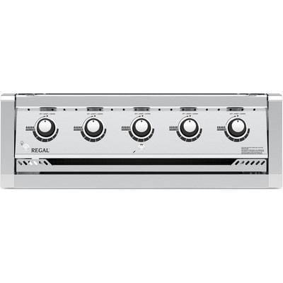 Broil King Freestanding Grill Broil King RG-S520 Regal S520 Stainless Steel 5-Burner Built-In Gas Grill Head, 37-Inches