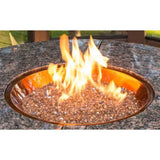 Outdoor Greatroom - 20" Round Crystal Fire Plus Gas Burner - CFP20-K